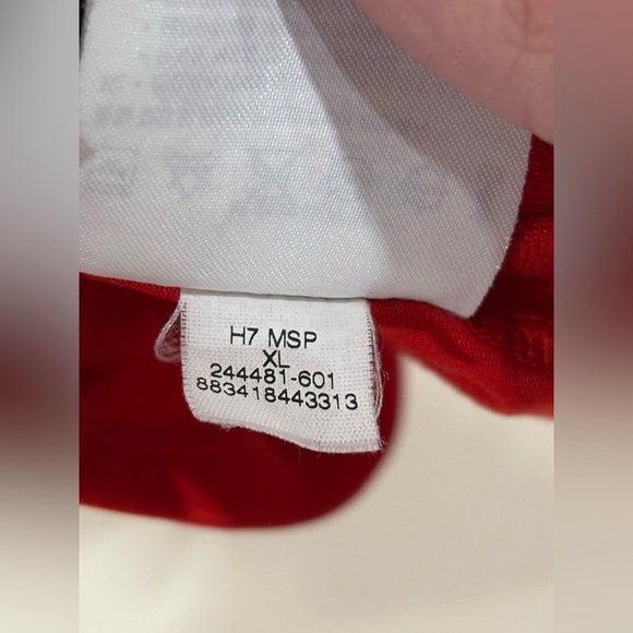 Nike 2007-09 Manchester United Long Sleeve Jersey Men's Size XL Red Shirt - Picture 9 of 9